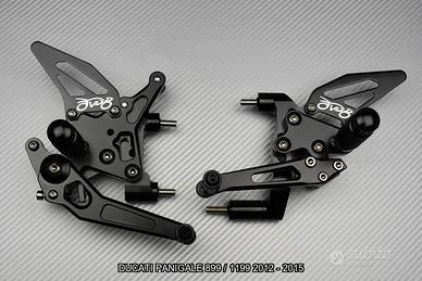 Pedane arretrate DUCATI PANIGALE 899 / 1199 2012
