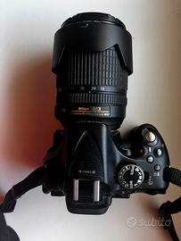 Macchina fotografica reflex Nikon d5300 +accessori