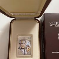 Moneta 25 € Argento Vaticano Manzoni 2023