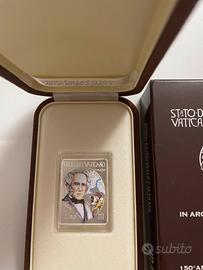 Moneta 25 € Argento Vaticano Manzoni 2023