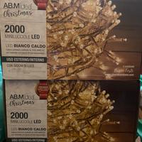 Luci Natale 2000 minilucciole LED 70m