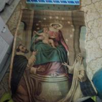 olio su tela Madonna 