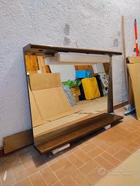 Specchiera e accessori bagno