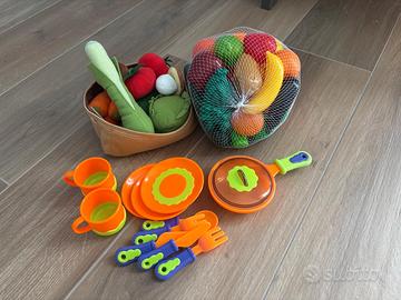 Frutta verdura pentolini giocattolo