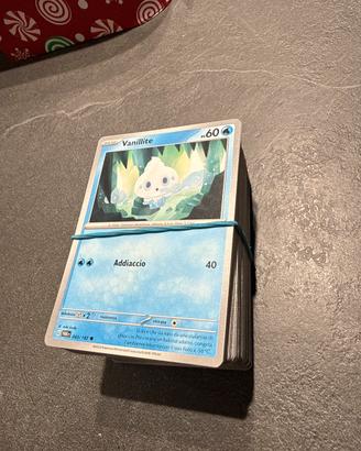 Lotto 145 carte Pokemon Paradosso Temporale
