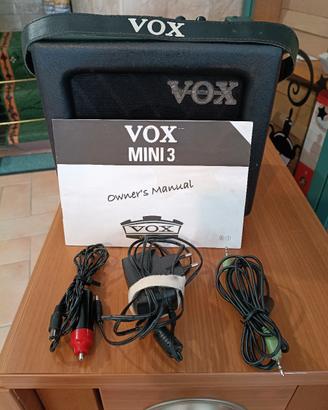 amplificatore per chitarra Vox mini 3