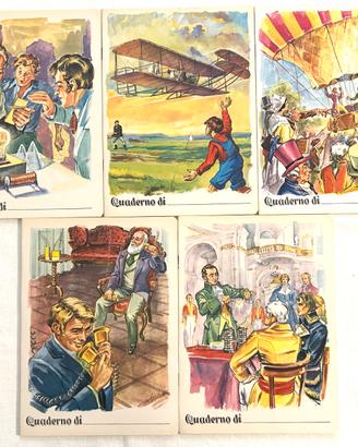 Lotto 5 QUADERNI serie “GRANDI CONQUISTE” 1950-60s