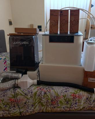 Photon Mono M7 Pro + Wash & Cure 3 Max+ Resine etc