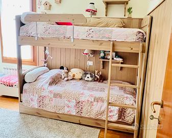 Letto a castello in legno Demar mod Gardenia 766