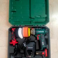 Batteria e caricabatterie 12 v Parkside