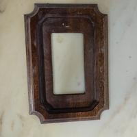 Placche per interruttori in legno