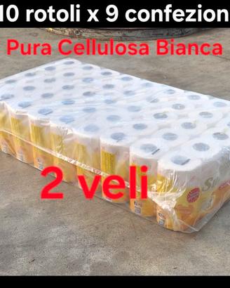 Carta Igienica 90 Rotoli 2 veli