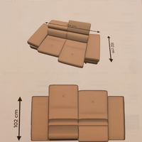 Divano Dondi Salotti modello Gabriel