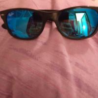 Ray-Ban originali lenti a specchio blu