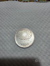 moneta da 1000 lire roma capitale 