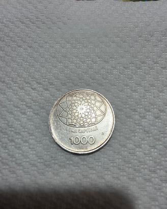 moneta da 1000 lire roma capitale 