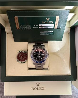 Rolex Gmt Master 2 “Batman”