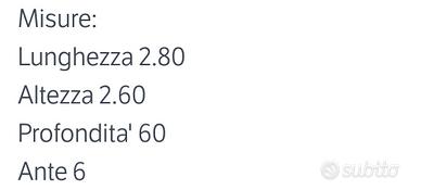 ARMADIO 6 ANTE