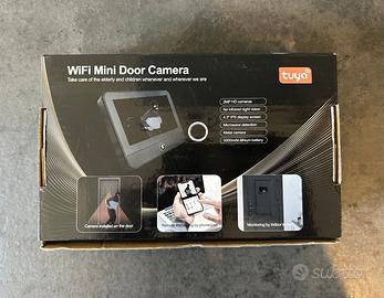 Spioncino elettronico Tuya infrarossi, memory card