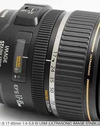 Obiettivo Canon EFS 17-85 USM Stabilizzato