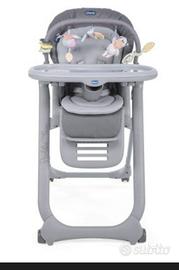 Seggiolone Chicco Polly, usato pochissimo, Comodo