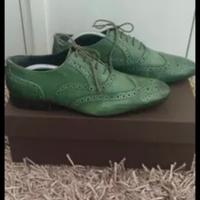 scarpa Sisley spalmata verde