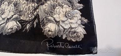 Stola  Roberto Cavalli  100% seta vintage .