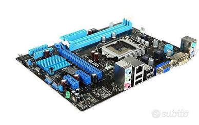 Scheda Madre Asus H61M-K  con INTEL PENTIUM(R) CPU