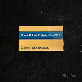 Lamette da barba gillette vintage