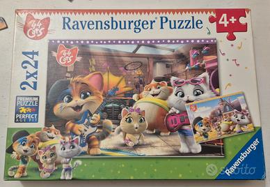 Ravensburger 2 puzzle 44 Gatti dai 4+ da 24 pezzi