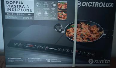 piastra a induzione doppia dictrolux 