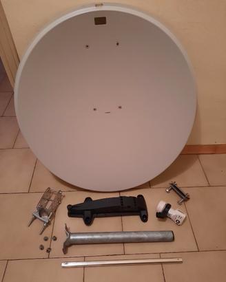 Parabola NUOVA 80 cm con kit di fissaggio