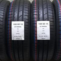 4 GOMME 195 65 15 GT RADIAL BR1663