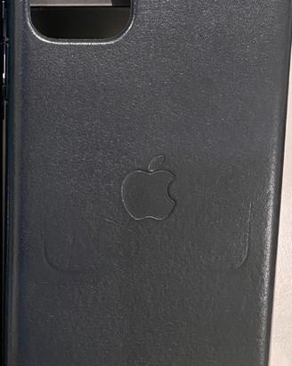 iPhone 11 Pro Max custodia pelle verde notte