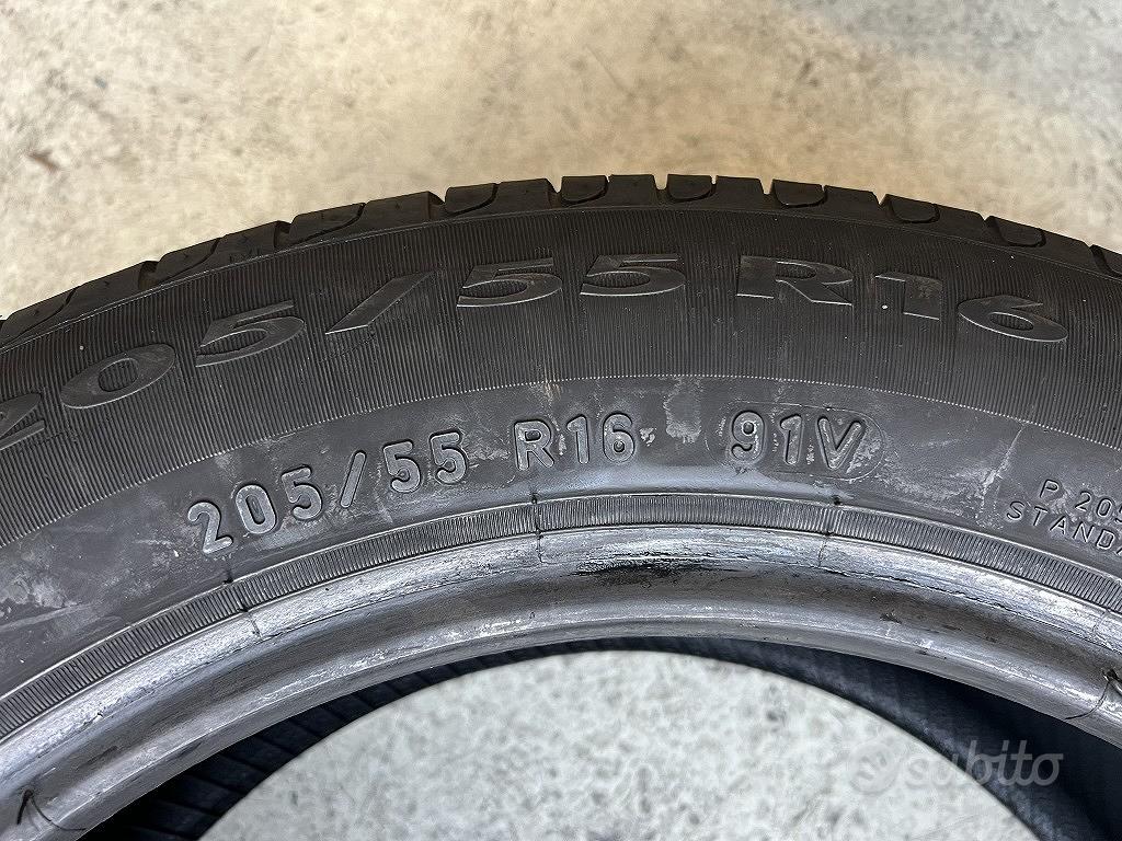 Subito - CAPPELLARO PNEUS - 4 Gomme 205/55 R16 91V Pirelli estive 90%  residui - Accessori Auto In vendita a Milano