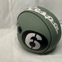 vespa gts 300 sei giorni Casco rivestito in ecopel