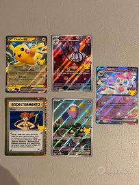 Pokémon 30° Anniversario ITA – Lotto 5 Carte Misty