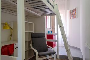 Stanza con bagno privato vicino Piazza Bologna