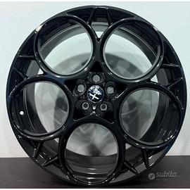 4 cerchi originali dark antracite per Stelvio da 2