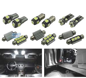 KIT 14 LAMPADE LED INTERNE PER MERCEDES CLASSE C C