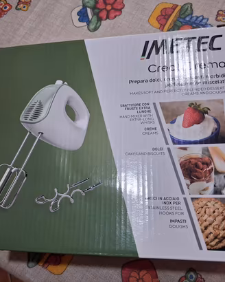 IMETEC Crea&Crema, sbattitore potente 500w