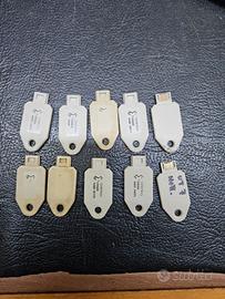 CHIAVI ELETTRONICHE DIGITALI PER CENTRALI GUARDALL