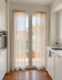 Coppia tende vintage X porta finestra