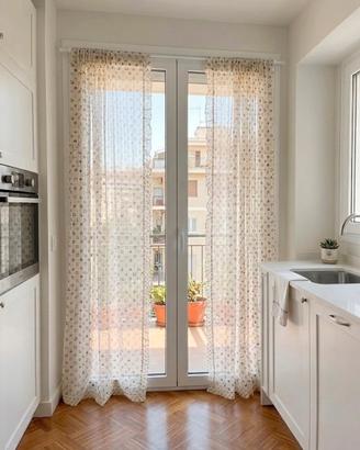 Coppia tende vintage X porta finestra