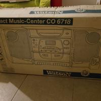 Compact music center