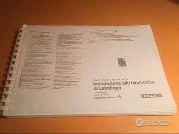 Dispensa univ.Introduzione biochimica di Lehninger