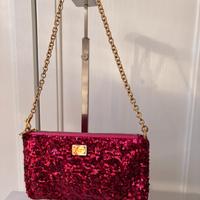 Borsa Dolce Gabbana con paillettes rosa
