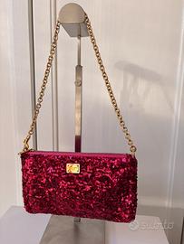 Borsa Dolce Gabbana con paillettes rosa