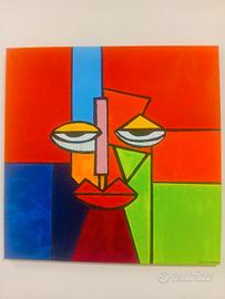 Quadro Originale Cubista Neo-pop Made in italy