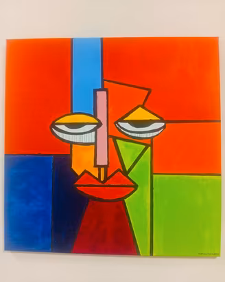 Quadro Originale Cubista Neo-pop Made in italy